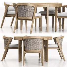 Malta Teak Dining Set